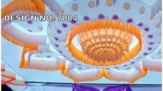 Buy Ceiling Tent Fabric in Bulk | Event Ceiling Manufacturer Surat call now 9924799905