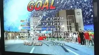 Outrun Online Arcade PS3. Time Attack MT Tuned Goal D Milkyway  4.13.445