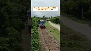 American locomotive 6623 on the curve.#shorts #youtubeshorts #foryoupage