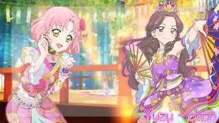 ( Aikatsu! ) Light Pink Day Tripper - Sakura & Miyabi ( FULL + LYRICS )