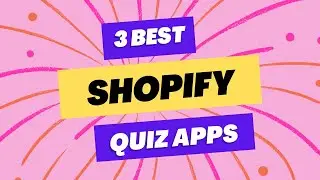 🧩 The Best Shopify Quiz Builder Apps? | Recomma, Quizify & Quiz Kit Review