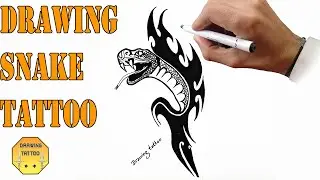 Snake tattoo drawing / Snakes Tattoos
