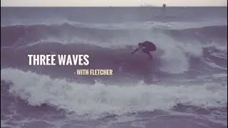 Longboarding Choppy Surf in Virginia Beach