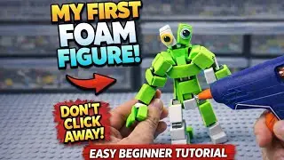 My FIRST LEGO Foam Figure (Anyone Can Make This!)