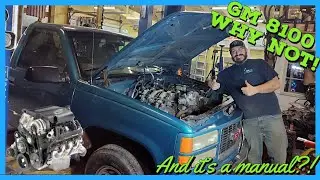 IT FITS! We 8.1L Swapped our OBS!  88-98 GMT 400 Burnout truck!