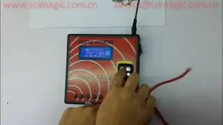 How to program the remote control copy machine SMG-3002