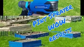 Transform Dilapidated Garden Boxes Plug-in Paint Sprayer DIY Home Decor Repair & Garden Tool Review!
