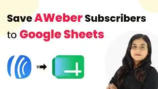 Automatically Save AWeber Subscribers to Google Sheets