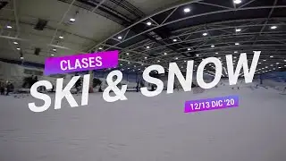 Clases de SKI y SNOW en SnowZone Xanadú. Diciembre 2020. EnMovimiento Leganés