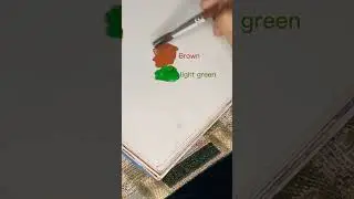 Caramel brown color making🎨#shorts#viral