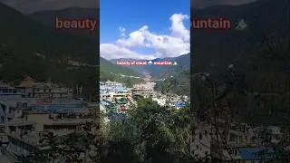 Beauty of nature/travel vlog/mountain view#shortfeed#trending#love#like#viral