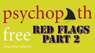 Psychopath Free (Book) Red Flags Pt. 2-Diagnosed Narcissist Explains 🚩 #psychopath #narcissist