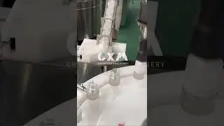 60ml E-liquid filling and capping + labeling+cartoning machine #VapeFillingMachine #BottlingMachine