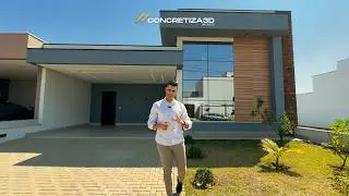 CASA TÉRREA MODERNA COM PÉ DIREITO ALTO, 03 SUÍTES, ÁREA GOURMET PLANEJADA E PISCINA À VENDA!