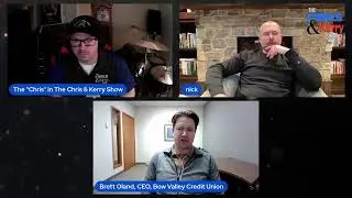 Live! Brett Oland CEO Bow Valley Credit Union / Nikolas Morianos Managing Partner Silver Gold Bull