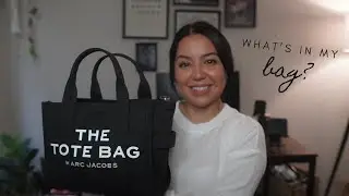 What's in bag MARC JACOBS MINI TRAVEL TOTE?| Winter edition!
