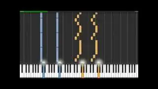 Saw Theme - Charlie Clouser - Synthesia tutorial