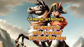 Heroic Art History: Emperors Crossing the Alps #art #knowledge #museum #masterpiece