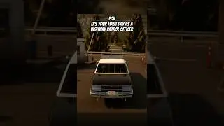 Day 1 on the highway in Police Simulator: Patrol Officers
