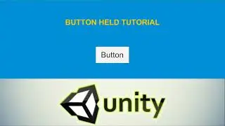Detect Button is held or being pressed in unity easy tutorial