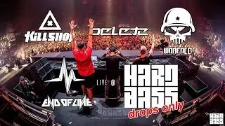 Drops Only // Warface, Delete & Killshot (End Of Line) | Live @ Hard Bass 2019