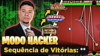 MODO HACKER ATIVADO 😈 TOMANDO FICHAS DOS NOOBS NAS MESAS BAIXAS DO 8 BALL POOL