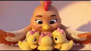 “Mama Hen and Little Chicks” Rhymes for kids