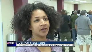 Detroit&rsquo;s first job readiness event draws hundreds for new FCA automotive positions