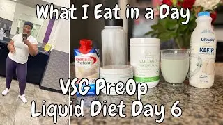 Pre & Post Op Liquid Diet for Weight Loss Surgery | PreOp Day 6