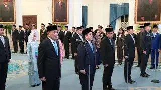 Pelantikan Menteri, Wakil Menteri & Wakil Badan Kabinet Merah Putih 17/9/2025 oleh Presiden Prabowo