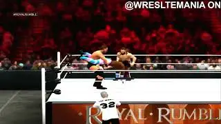 BIG EVENT - 40 MAN ROYAL RUMBLE MATCH FULL ON ENTERTAINMENT @WrestlemaniaOn