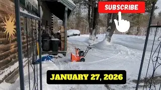 24 Days No Beer Or Alcohol and Snow Storm Update From Maine