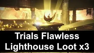 Destiny Taken King - Trials Flawless Lighthouse Loot x3 Week 19 The Burning Shrine