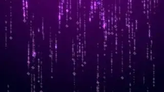 Free 4k  motion background - Abstract particles rain - live wallpaper