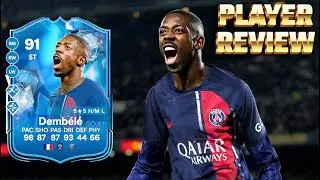 &iexcl;&iquest;LA MEJOR MOVILIDAD DEL JUEGO JUSTIFICA EL PRECIO?! -REVIEW DEMBELE 91 FUT FANTASY EAFC 24/ FIFA 24