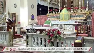 Quddiesa Live mill-Parroċċa ta’ Santa Katarina V.M. Żurrieq – 12 ta’ Jannar 2026