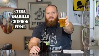 Anvil Foundry Split 5 Gallon Batch Citra Amarillo Chinook All Grain IPA Final