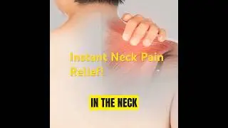 Instant Neck Pain Relief! Easy Upper Trap Stretch!