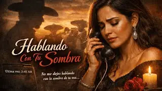 Hablando Con Tu Sombra 💔 | Ranchera Romántica Triste (80s/90s) | “Última vez”