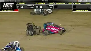 USAC NATIONAL MIDGETS IMW LAWRENCEBURG 6/5 /21