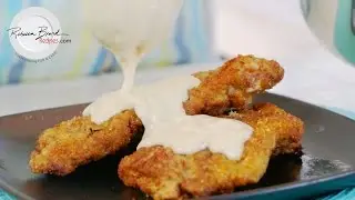 Chicken Fried Steak with White Gravy Recipe | BEST Beef Schnitzel Recipe
