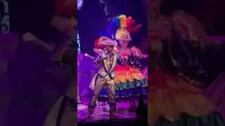Duncan James in panto 2021