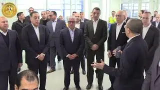رئيس الوزراء يتفقد محطة البحر الأحمر لتداول الحاويات بميناء السخنة