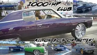 BIG RIMS AND BIG HORSEPOWER! ALL ON 20 TO 28 INCH RIMS AND ALL MAKE OVER 1000 HP!! 1000HP CLUB!