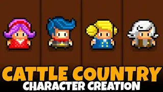 Cattle Country Character Creation (Male & Female, Full Customization, All Options, Extras, More!)
