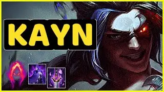 KAYN VS WUKONG - 14/7/10 KDA JUNGLE GAMEPLAY