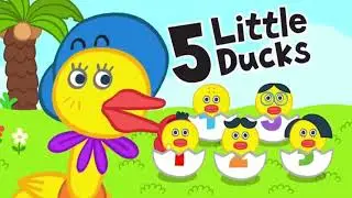 🦆 Five Little Ducks | Interactive Nursery Rhyme for Kids | Sing & Learn! 🎶