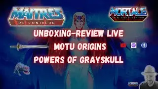 UNBOXING REVIEW LIVE POWERS OF GRAYSKULL COLLECTION