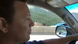 Driving to our cousins home in Steamboat Springs Colorado summer 2017