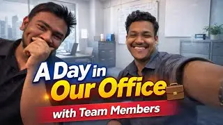 A Day in Our Office | Team ke Saath Full Masti | Farhan freedom vlogs |